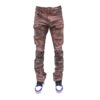Siw Stacked Denim Rust