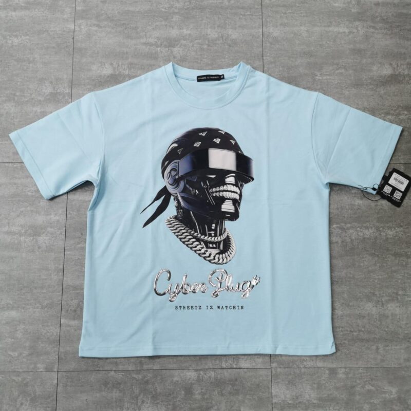 cyber plug light blue