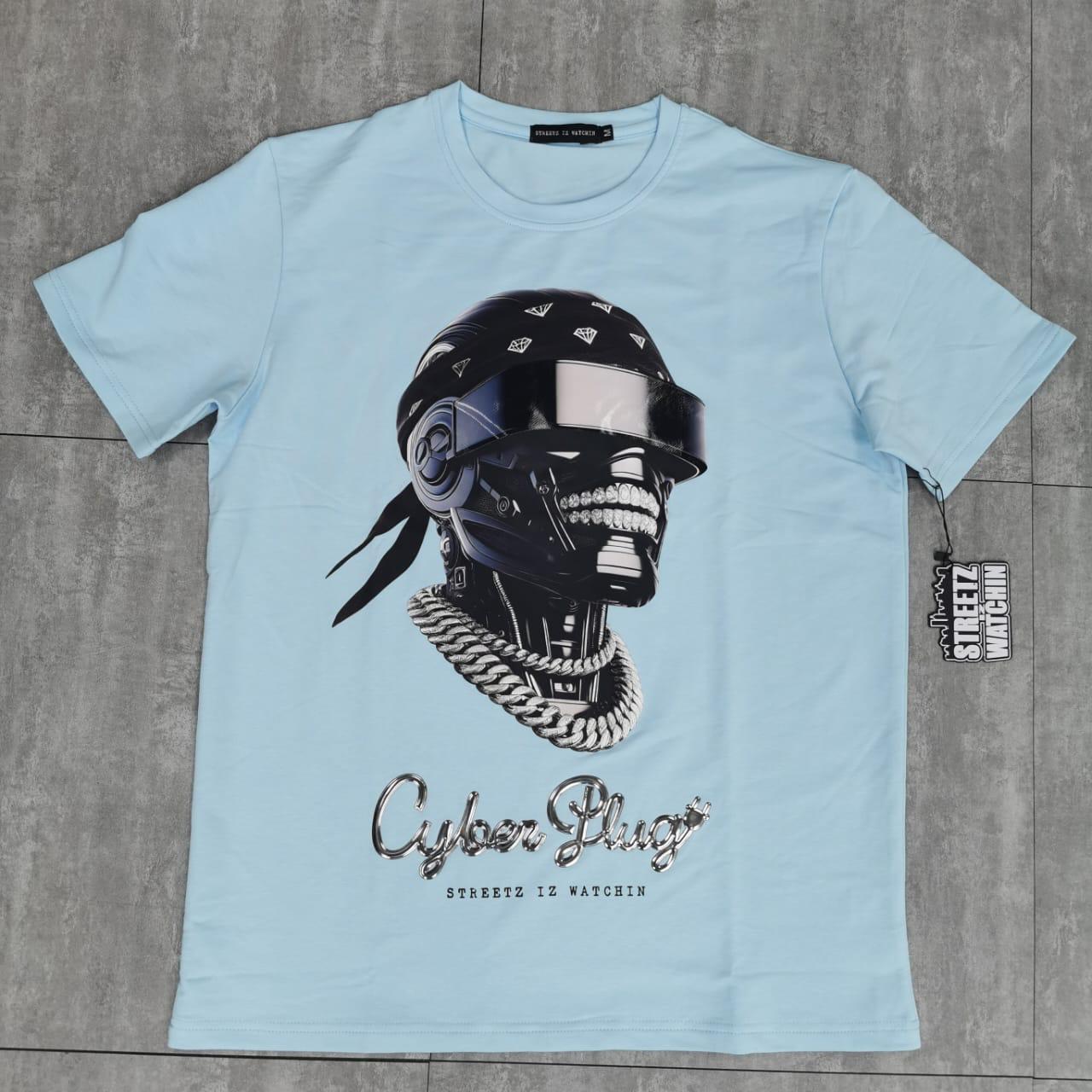 Cyber plug light blue