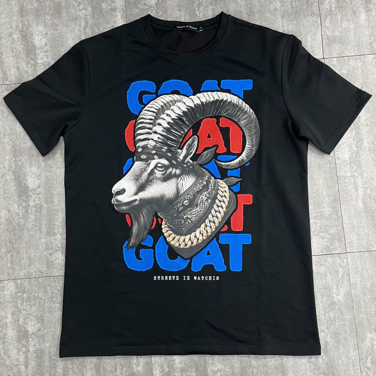 Siw goat 4 S/S tee BLK