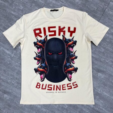 Siw risky business s/s tee cream