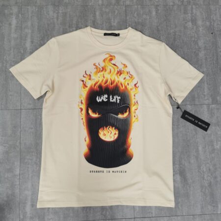 We lit cream - regular tee