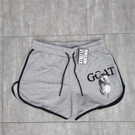 w goat shorts h-grey
