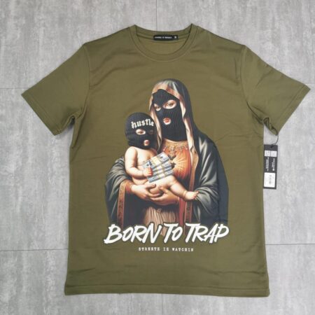 Born to trap 3 olive - regular tee