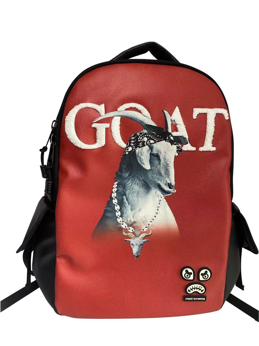Goat pu pack red