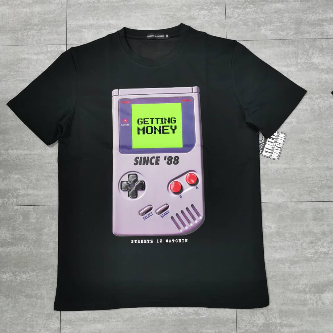 Getting money black - regular tee