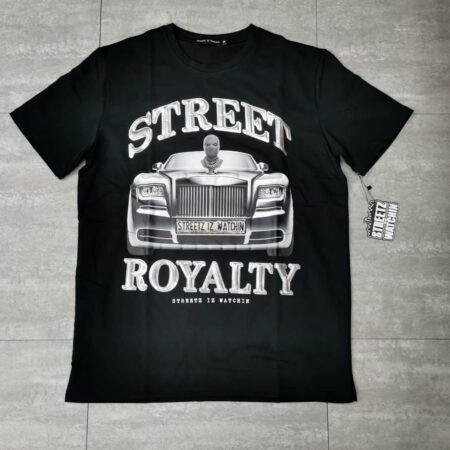 Street royalty black/silver - regular tee