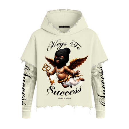 2fer Hoodies keys To Success Cream