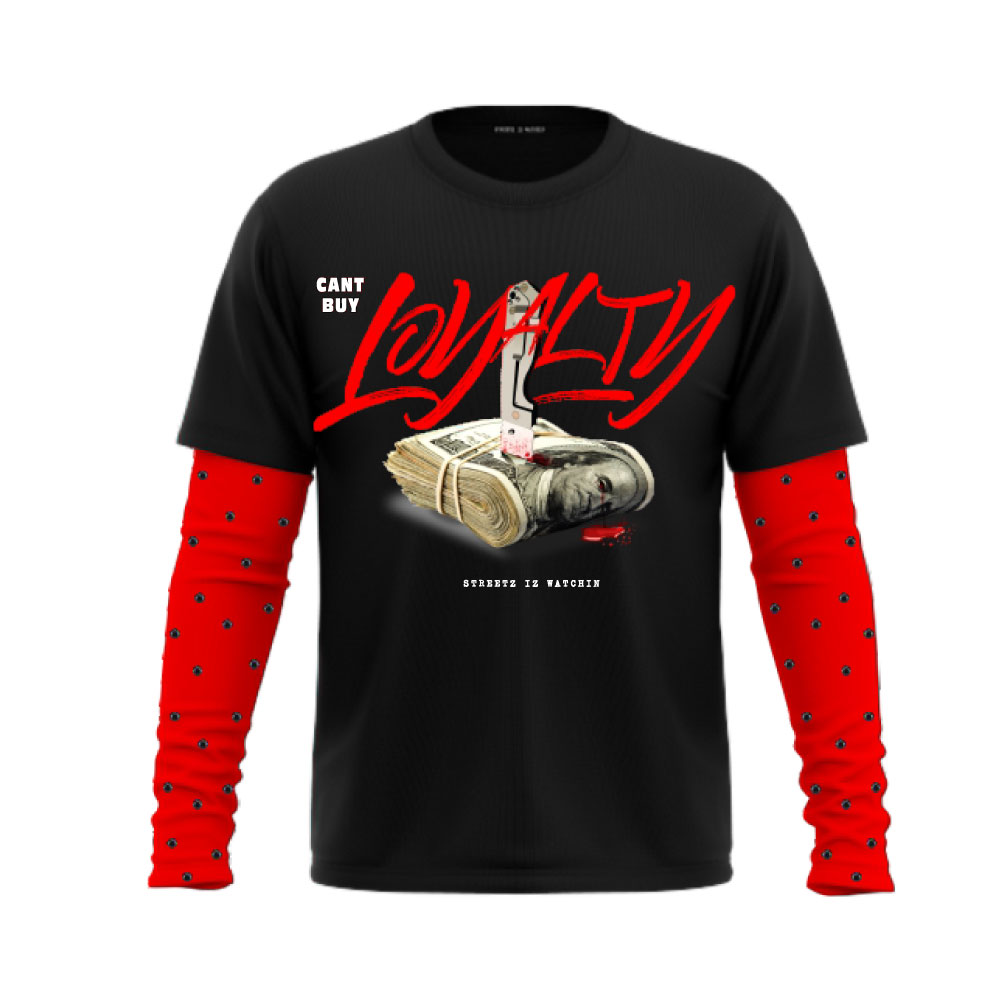 Can't Buy Loyalty Black/Red