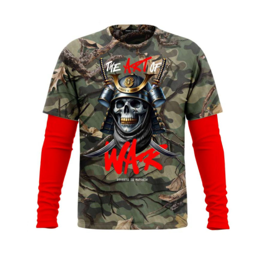 The Art Of War Camo/Red